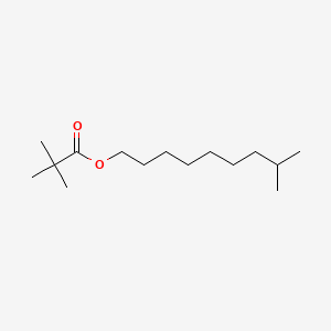 B1599703 Propanoic acid, 2,2-dimethyl-, isodecyl ester CAS No. 60209-82-7