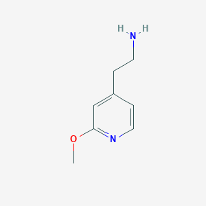 molecular formula C8H12N2O B1599710 2-(2-メトキシピリジン-4-イル)エタンアミン CAS No. 764708-27-2