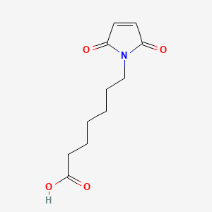 molecular formula C11H15NO4 B1599714 7-(2,5-ジオキソ-2,5-ジヒドロ-1H-ピロール-1-イル)ヘプタン酸 CAS No. 90267-85-9