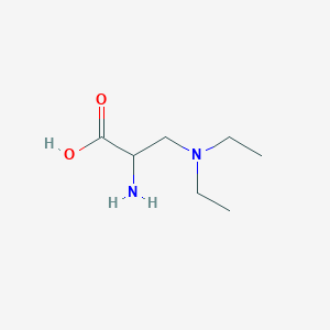 B1599720 3-(Diethylamino)alanine CAS No. 739363-49-6