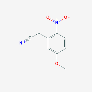 B1599723 2-(5-Methoxy-2-nitrophenyl)acetonitrile CAS No. 89302-15-8