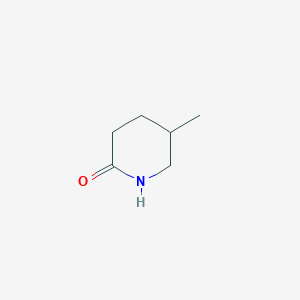 molecular formula C6H11NO B1599724 5-甲基哌啶-2-酮 CAS No. 3298-16-6
