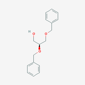 molecular formula C17H20O3 B1599728 (S)-(-)-2,3-二苄氧基-1-丙醇 CAS No. 20196-71-8