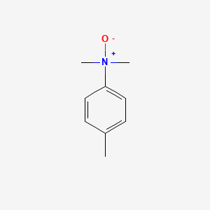 B1599730 Benzenamine, N,N,4-trimethyl-, N-oxide CAS No. 825-85-4