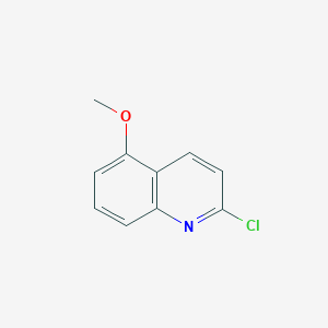 molecular formula C10H8ClNO B1599733 2-氯-5-甲氧基喹啉 CAS No. 160893-07-2