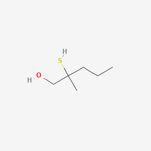 B1599771 2-Mercapto-2-methylpentan-1-OL CAS No. 258823-39-1