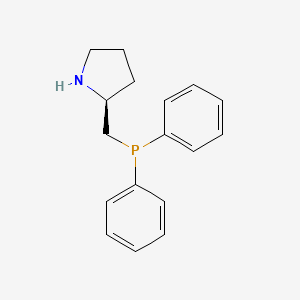 B1599773 (S)-2-[(Diphenylphosphino)methyl]pyrrolidine CAS No. 60261-46-3