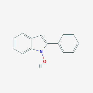 molecular formula C14H11NO B159980 1-Hydroxy-2-phenylindole CAS No. 1859-39-8