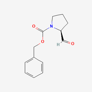 B1599807 (S)-2-Formyl-pyrrolidine-1-carboxylic acid benzyl ester CAS No. 71461-30-8