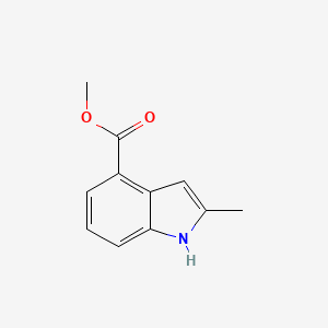 molecular formula C11H11NO2 B1599809 methyl 2-methyl-1H-indole-4-carboxylate CAS No. 34058-51-0