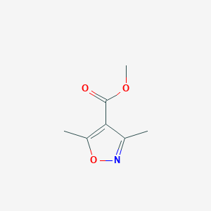 molecular formula C7H9NO3 B1599812 甲基3,5-二甲基异噁唑-4-羧酸酯 CAS No. 56328-87-1