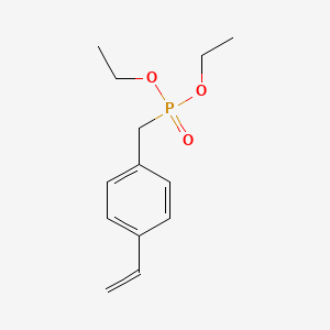 molecular formula C13H19O3P B1599838 Diethyl 4-vinylbenzylphosphonate CAS No. 726-61-4