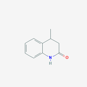 molecular formula C10H11NO B1599858 4-methyl-3,4-dihydro-1H-quinolin-2-one CAS No. 30696-28-7