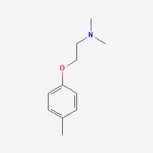 molecular formula C11H17NO B1599860 N,N-Dimethyl-2-(p-tolyloxy)ethanamine CAS No. 51344-14-0