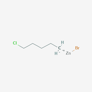 molecular formula C5H10BrClZn B1599906 5-氯戊基锌溴化物 CAS No. 312624-21-8