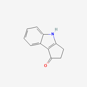 molecular formula C11H9NO B1599910 3,4-Dihydrocyclopenta[b]indol-1(2H)-one CAS No. 61364-20-3