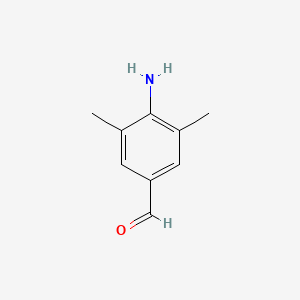 molecular formula C9H11NO B1599919 4-Amino-3,5-dimethylbenzaldehyde CAS No. 56066-83-2