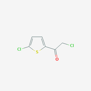 B1599940 2-Chloro-1-(5-chlorothiophen-2-yl)ethanone CAS No. 42445-55-6