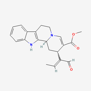 B1599952 Vallesiachotamine CAS No. 5523-37-5