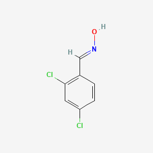 molecular formula C7H5Cl2NO B1599972 2,4-二氯苯甲醛肟 CAS No. 56843-28-8