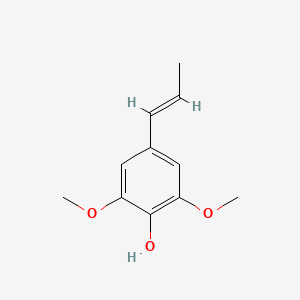 molecular formula C11H14O3 B1599973 4-丙烯基-2,6-二甲氧基苯酚 CAS No. 20675-95-0