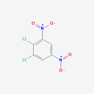 molecular formula C6H2Cl2N2O4 B1600001 1,2-二氯-3,5-二硝基苯 CAS No. 2213-80-1