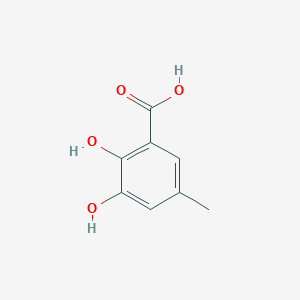 molecular formula C8H8O4 B1600006 2,3-Dihydroxy-5-methylbenzoic acid CAS No. 6049-93-0