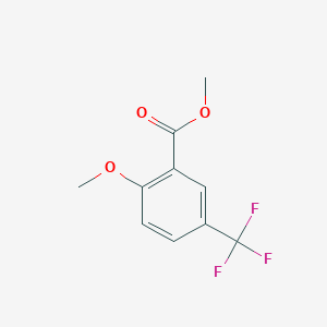 molecular formula C10H9F3O3 B1600013 Methyl 2-methoxy-5-(trifluoromethyl)benzoate CAS No. 177174-47-9