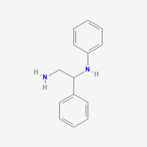molecular formula C14H16N2 B1600018 N1,1-二苯乙烷-1,2-二胺 CAS No. 42164-54-5