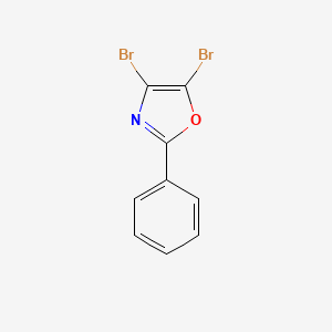 B1600030 Oxazole, 4,5-dibromo-2-phenyl- CAS No. 92629-12-4
