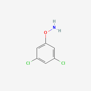 molecular formula C6H5Cl2NO B1600075 O-(3,5-dichlorophenyl)hydroxylamine CAS No. 99907-90-1