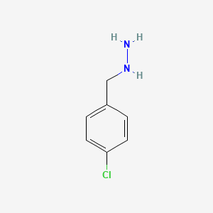 molecular formula C7H9ClN2 B1600100 (4-Chlorobenzyl)hydrazine CAS No. 25198-45-2