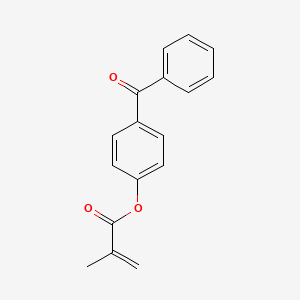 molecular formula C17H14O3 B1600103 4-Benzoylphenyl methacrylate CAS No. 56467-43-7