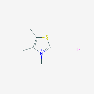 molecular formula C6H10INS B1600105 噻唑鎓，3,4,5-三甲基，碘化物 CAS No. 62993-85-5