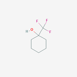 molecular formula C7H11F3O B1600108 1-(Trifluoromethyl)cyclohexanol CAS No. 80768-55-4