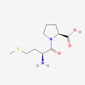 molecular formula C10H18N2O3S B1600111 蛋氨酸-脯氨酸 CAS No. 59227-86-0