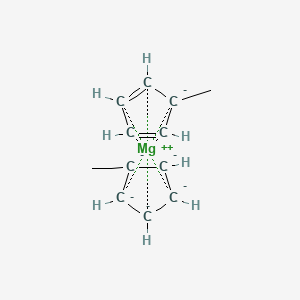 molecular formula C12H14Mg-4 B1600114 Magnesocene,1,1'-dimethyl- CAS No. 40672-08-0