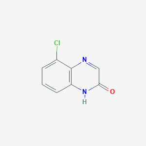 molecular formula C8H5ClN2O B1600142 5-氯喹喔啉-2-醇 CAS No. 55687-19-9
