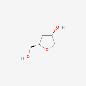 molecular formula C5H10O3 B1600146 (3S,5S)-5-(羟甲基)四氢呋喃-3-醇 CAS No. 204509-08-0
