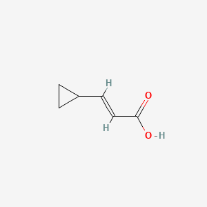 3-cyclopropylprop-2-enoic acid