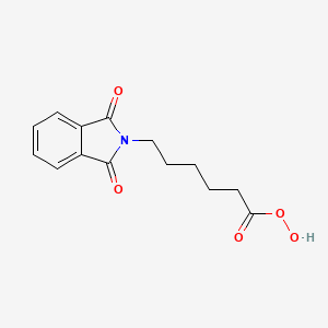 B1600180 Phthalimidoperoxycaproic acid CAS No. 128275-31-0