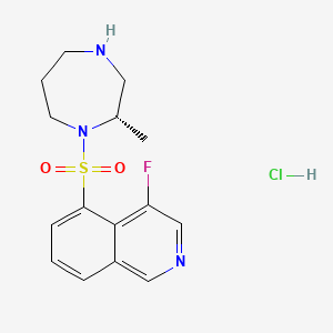 molecular formula C15H19ClFN3O2S B1600220 Ripasudil hydrochloride anhydrous CAS No. 223644-02-8