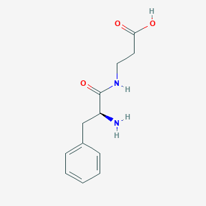 molecular formula C12H16N2O3 B1600221 PHE-beta-ALA CAS No. 54745-27-6