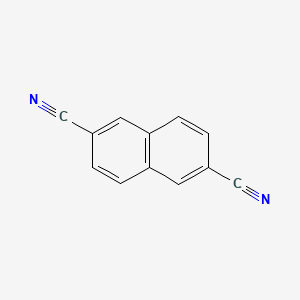 molecular formula C12H6N2 B1600231 萘-2,6-二腈 CAS No. 31656-49-2