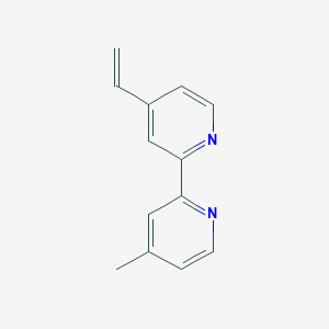 molecular formula C13H12N2 B1600262 4-Methyl-4'-vinyl-2,2'-bipyridine CAS No. 74173-48-1
