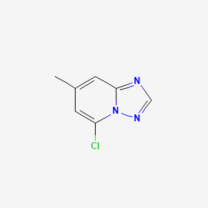 molecular formula C7H6ClN3 B1600289 5-氯-7-甲基-[1,2,4]三唑并[1,5-a]吡啶 CAS No. 878259-99-5