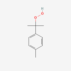 molecular formula C10H14O2 B1600300 8-Hydroperoxy-p-cymene CAS No. 3077-71-2