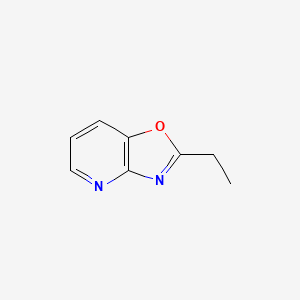 molecular formula C8H8N2O B1600301 2-Ethyloxazolo[4,5-B]pyridine CAS No. 52333-88-7