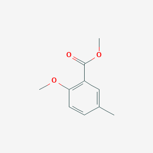 molecular formula C10H12O3 B1600302 2-甲氧基-5-甲基苯甲酸甲酯 CAS No. 63113-79-1
