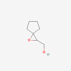 molecular formula C7H12O2 B1600311 1-Oxaspiro[2.4]heptane-2-methanol CAS No. 229330-50-1